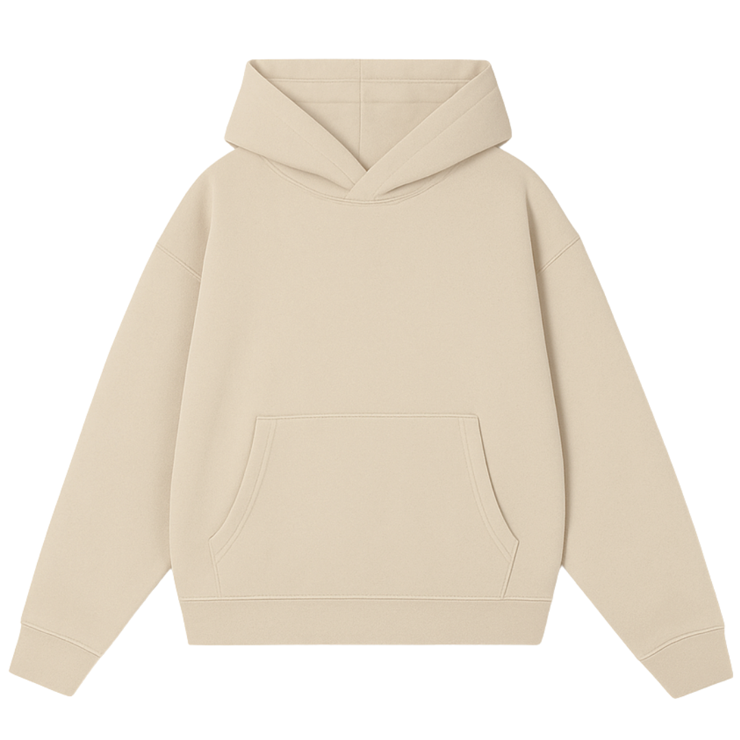 Poleron Basic Oversize Unisex corte recto