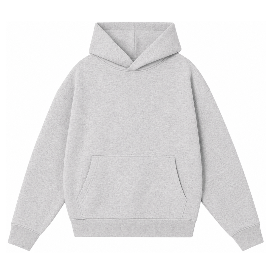 Poleron Basic Oversize Unisex corte recto