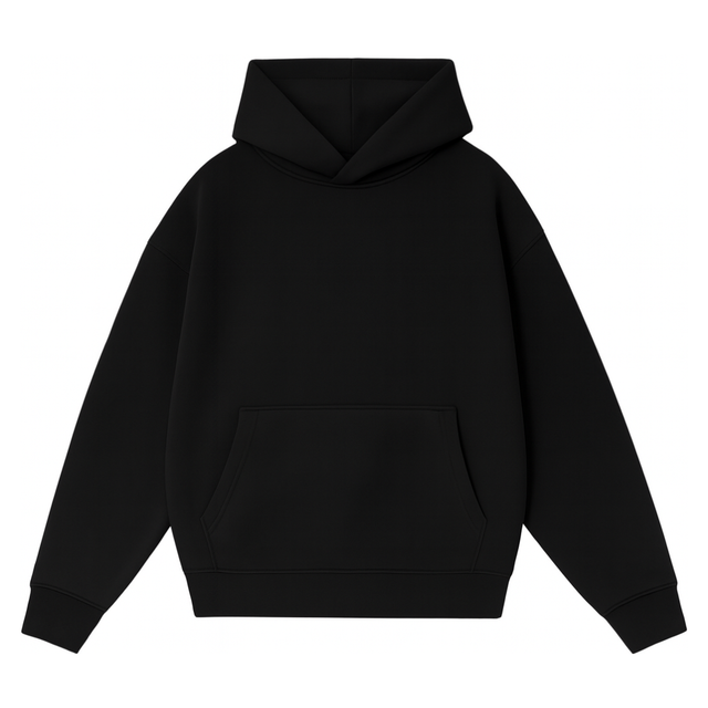 Poleron Basic Oversize Unisex corte recto