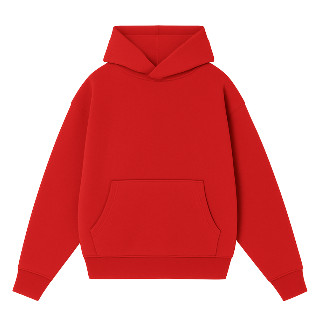Poleron Basic Oversize Unisex corte recto
