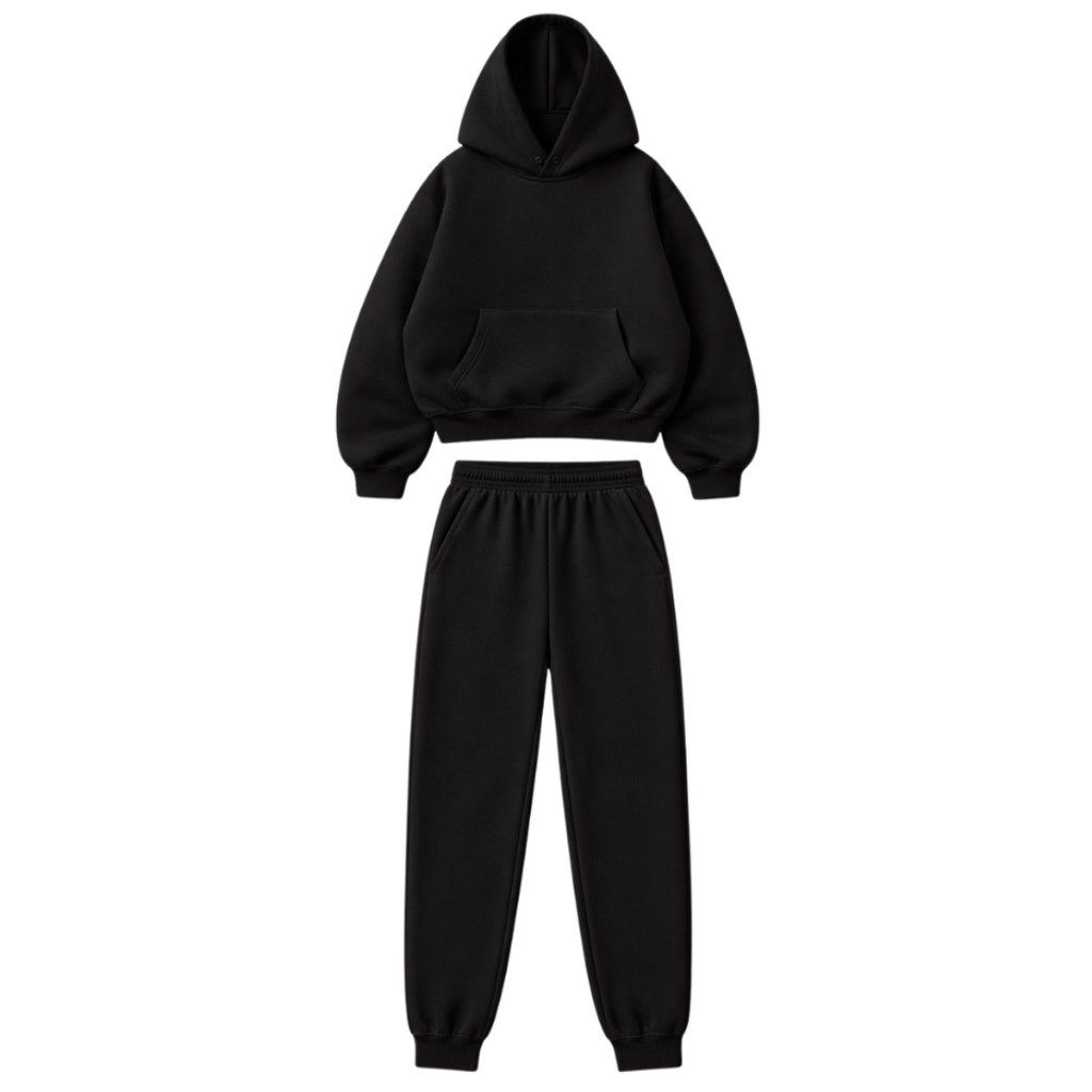 Conjunto Basic Buzo Manga Globo