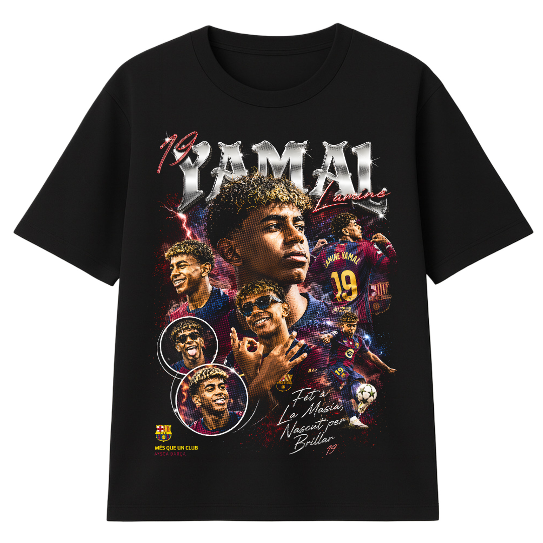 Polera Oversize ídolo Lamine