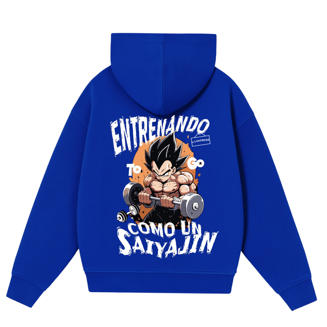 Poleron Vegeta entrenando como Saijayin