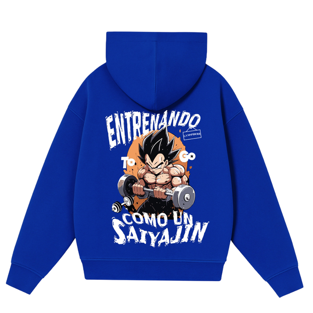Poleron Vegeta entrenando como Saijayin