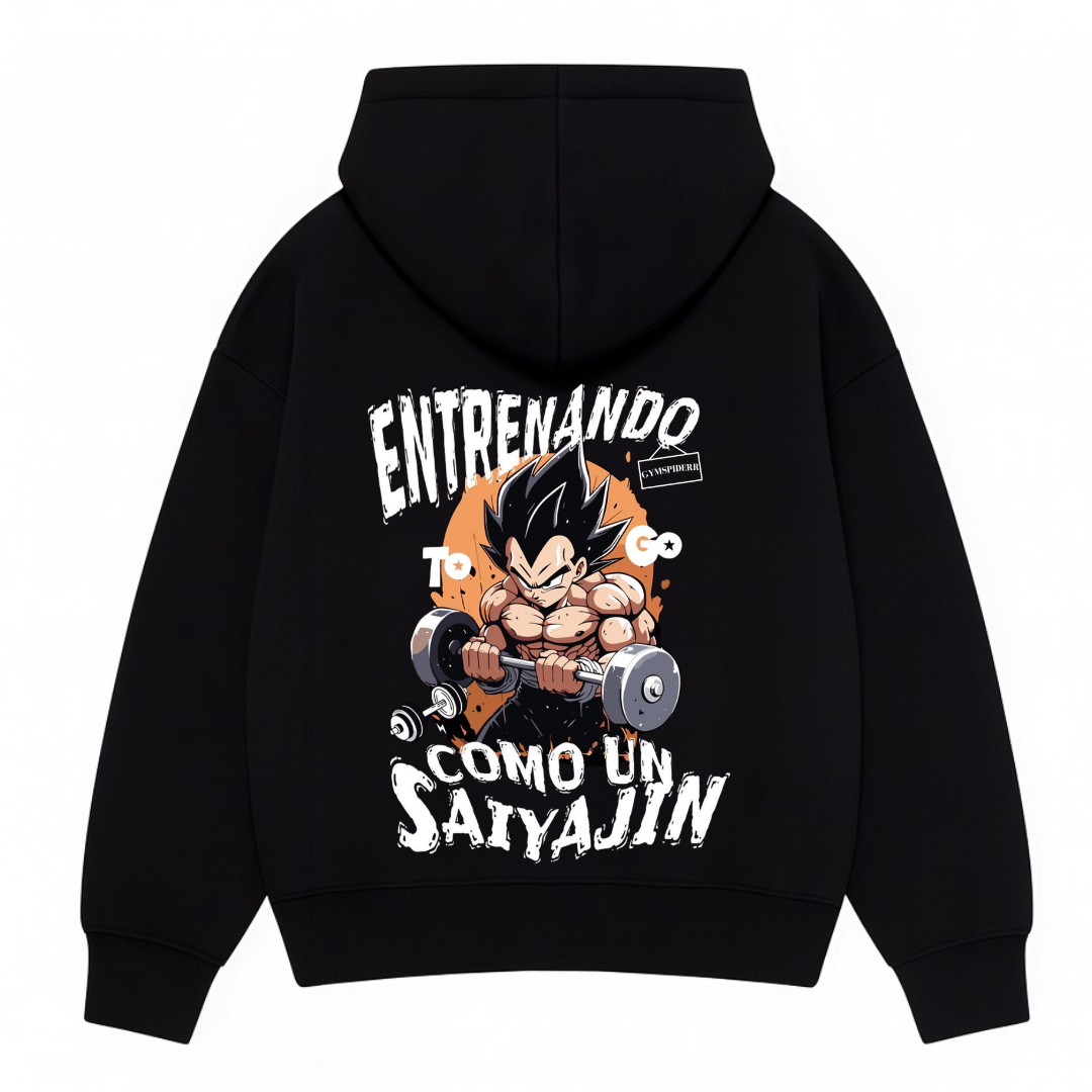 Poleron Vegeta entrenando como Saijayin