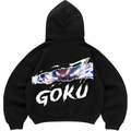 Poleron Ojos Goku Espalda
