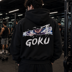 Poleron Ojos Goku Espalda