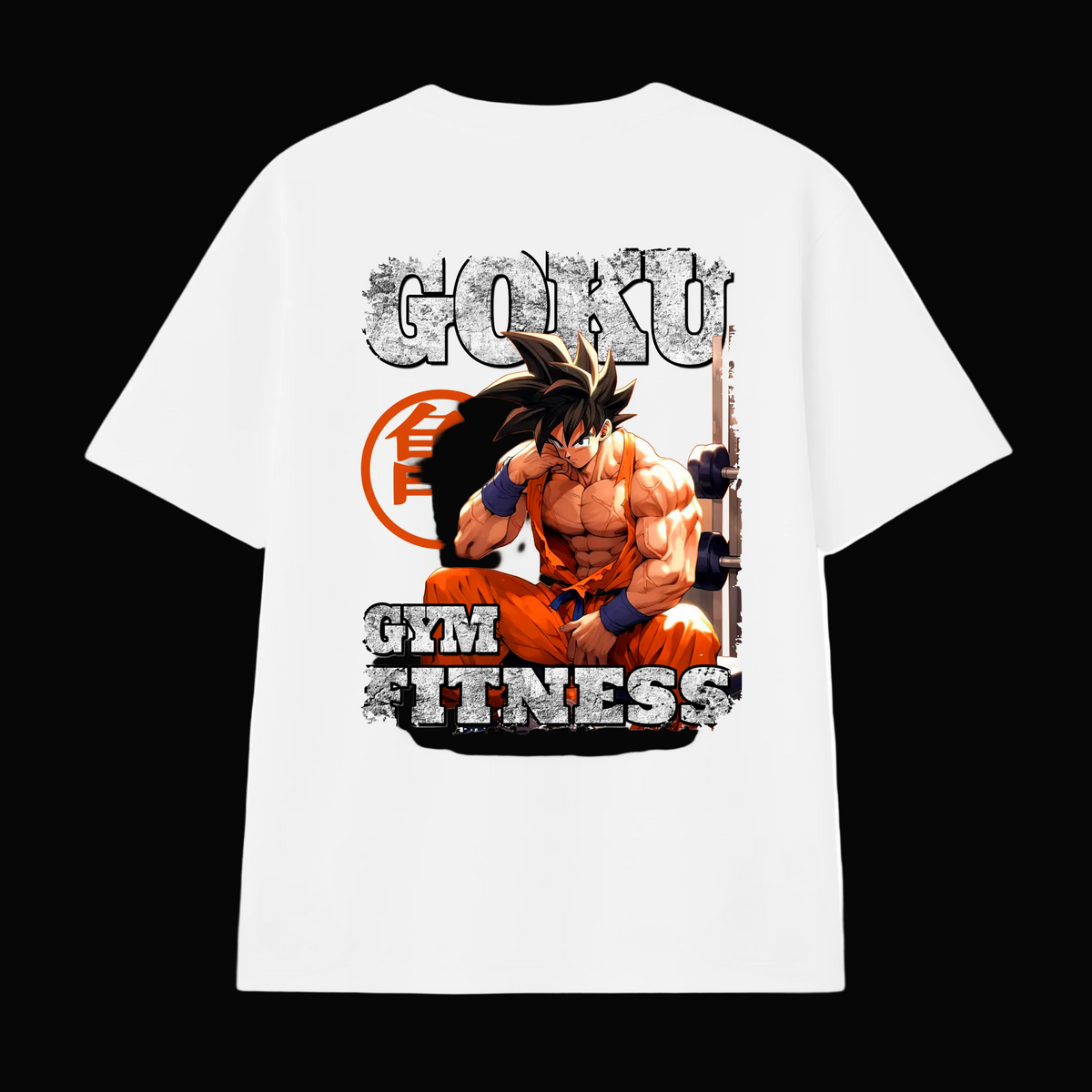 Polera Oversize Gym Goku
